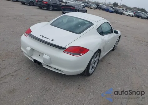 2006 Porsche Cayman S z USA, uszkodzony, nr VIN WP0AB29826U781902